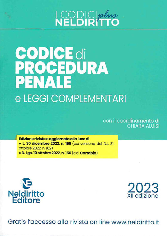 Codice proced.penale normat.plus 2023 - Alisi