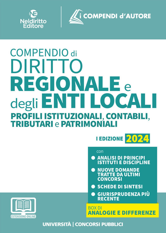 Compendio diritto regionale e degli enti locali