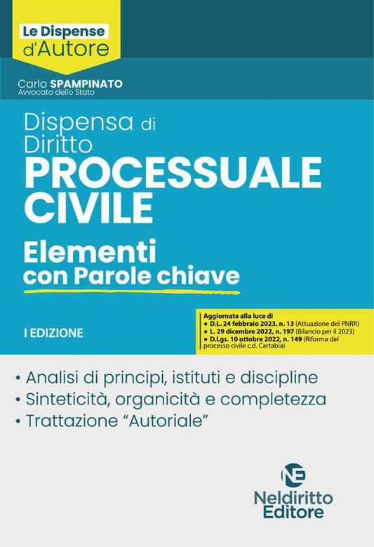 Dispensa di diritto processuale civile - Spampinato