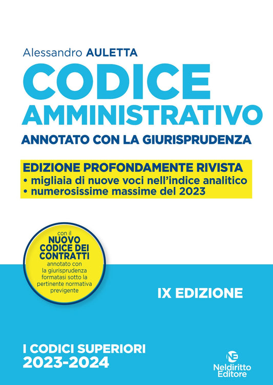 Codice amministrativo annotato con la giurisprudenza (esame avvocato 2023) - Garofoli Auletta