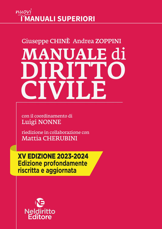 Manuale superiore diritto civile 2023/24 - Chinè, Zoppini