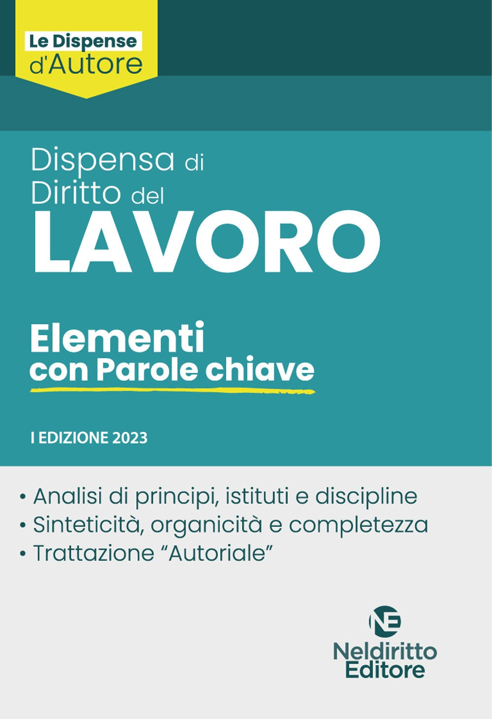 Dispensa di diritto del lavoro 2023 - Campese