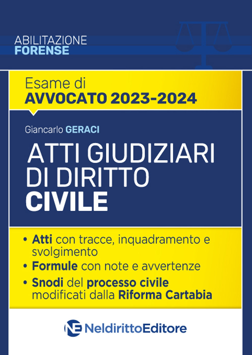 Atti giudiziari diritto civile (esame avvocato 2023/24)