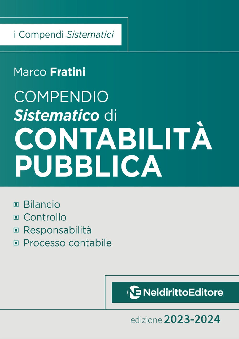 Compendio sistematico contabilità pubblica - Fratini