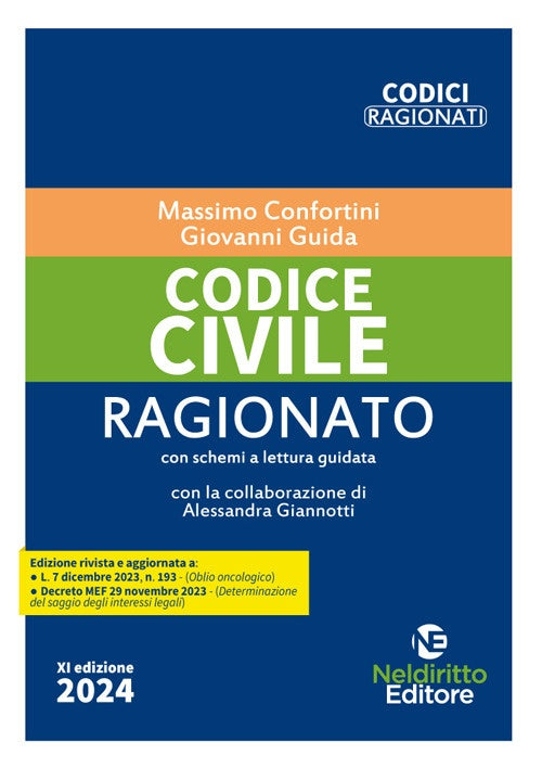 Codice civile ragionato 2024 (11 ed.) - Giannotti