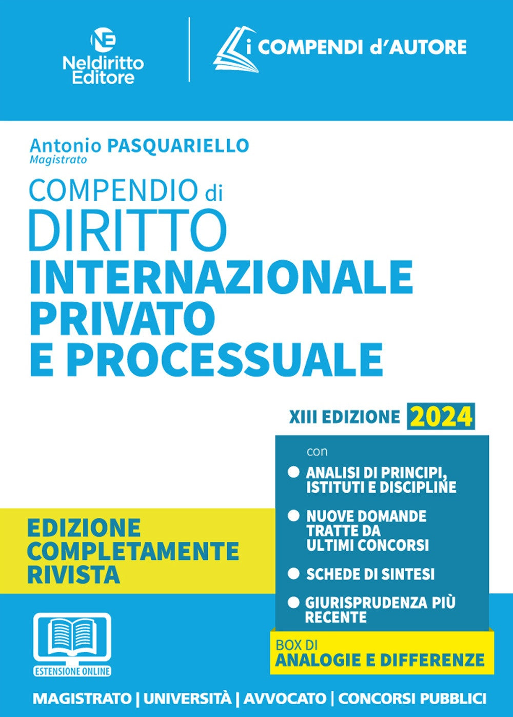 Compendio diritto internazionale privato 2024 - Pasquariello