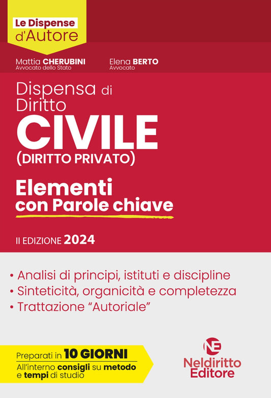 Dispensa di diritto civile (diritto privato) 2024 - Berto