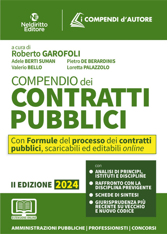 Compendio dei contratti pubblici 2024 - Garofoli