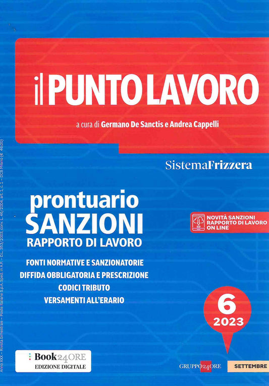 Punto lavoro 6 pront.sanzioni 2023 - De Sanctis