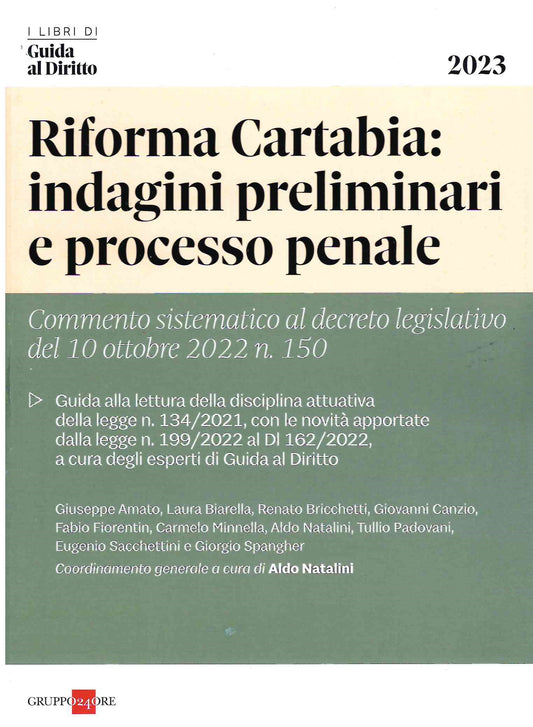Riforma Cartabia: Indagini Preliminari e Processo Penale - Amato