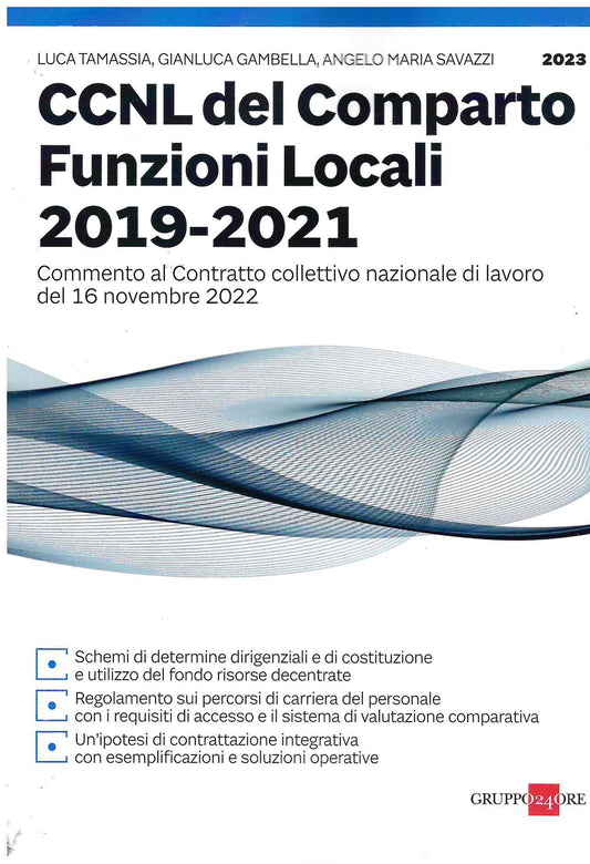Contratto ccnl comparto funzioni locali - Tamassia