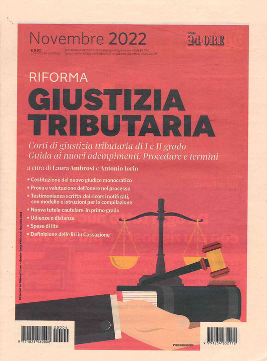 Riforma giustizia tributaria