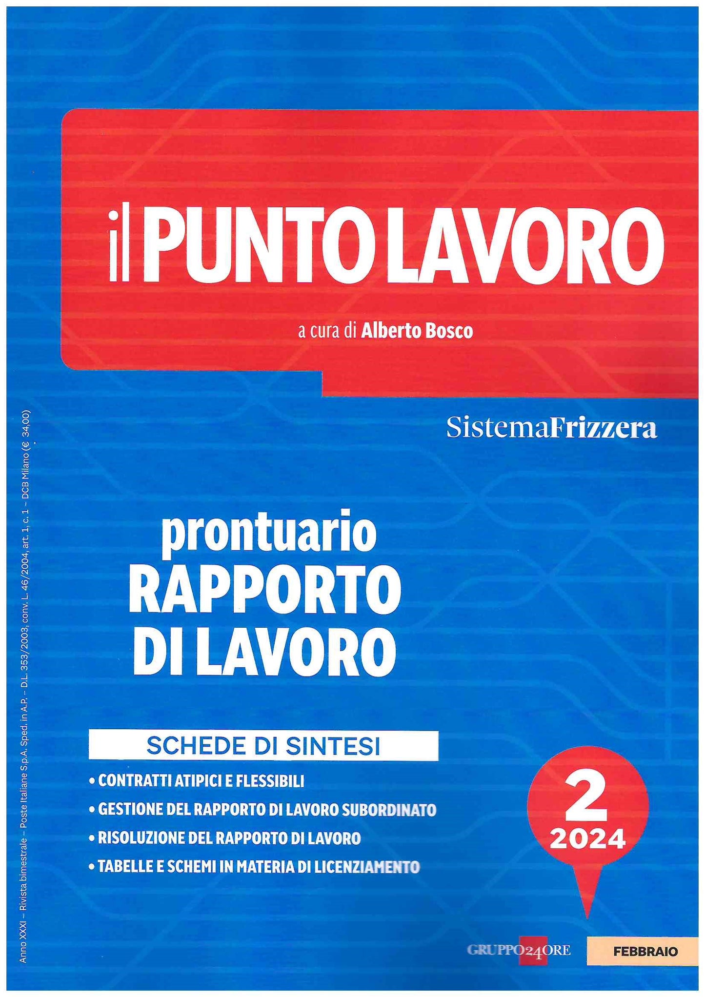 Punto lavoro 2 pront.rapp.lavoro 2024 - Bosco