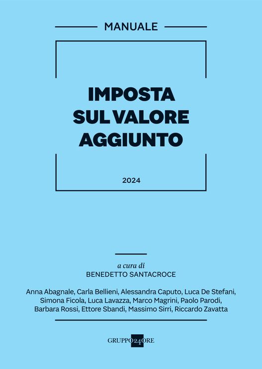 Manuale iva 2024 - Santacroce