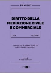 Diritto della mediazione civile e commerciale 2024 - Marinaro