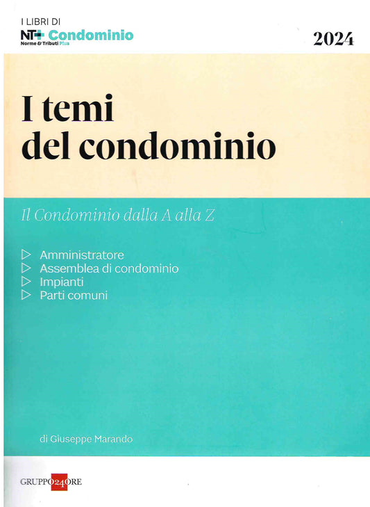 Temi del condominio 2024 - Marando
