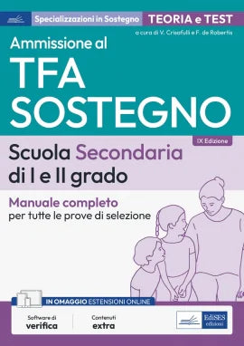 Manuale Concorso TFA Sostegno Didattico nella scuola secondaria di I e II grado - 9791256021031