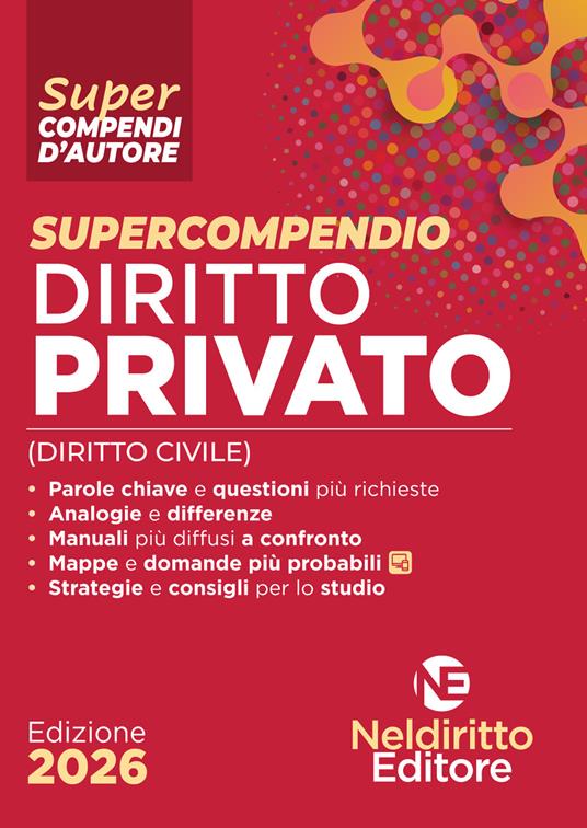 Supercompendio di diritto privato (civile) 2026