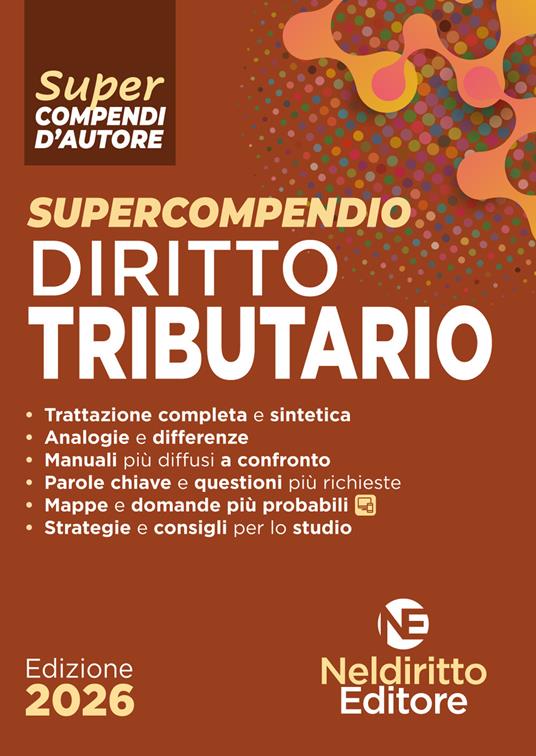 Supercompendio di diritto tributario 2026 -