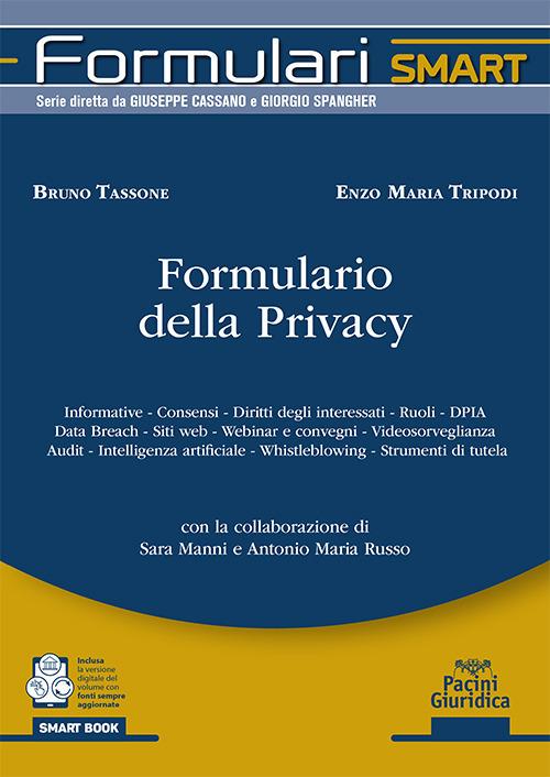 Formulario della privacy - Bruno Tassone, Enzo Maria Tripodi