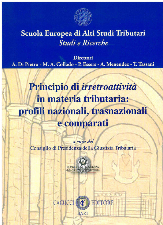 Principio di irretroattività mat.tribut. - Di Pietro