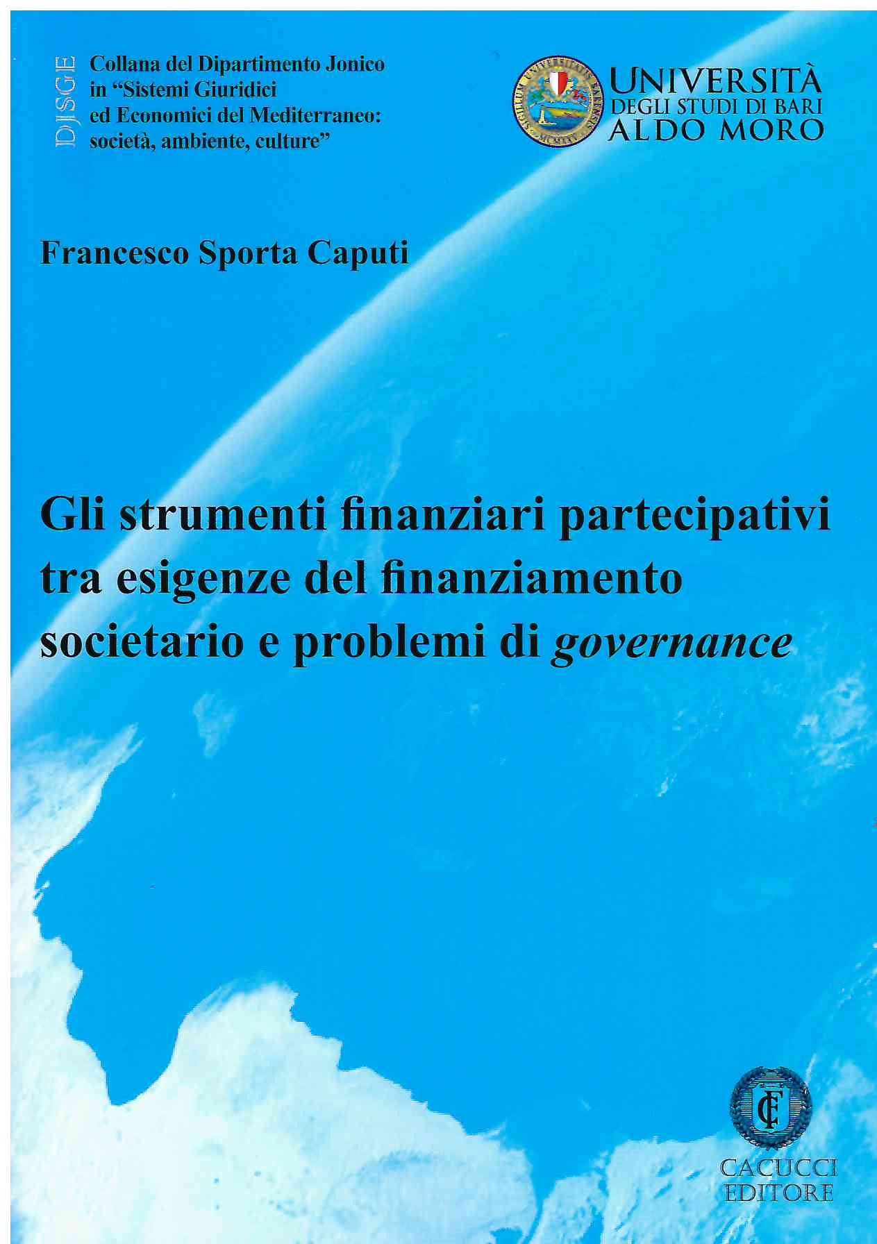 Strumenti finanziari partecipativi - Sporta Caputi