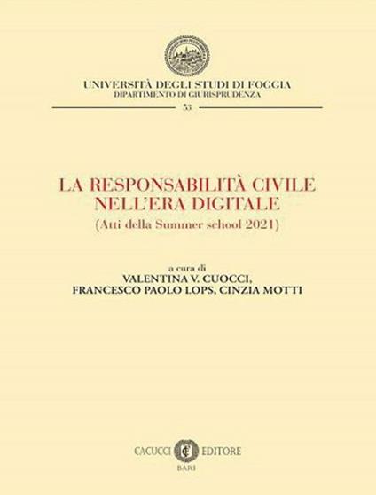 Responsabilita' civile era digitale - Cuocci