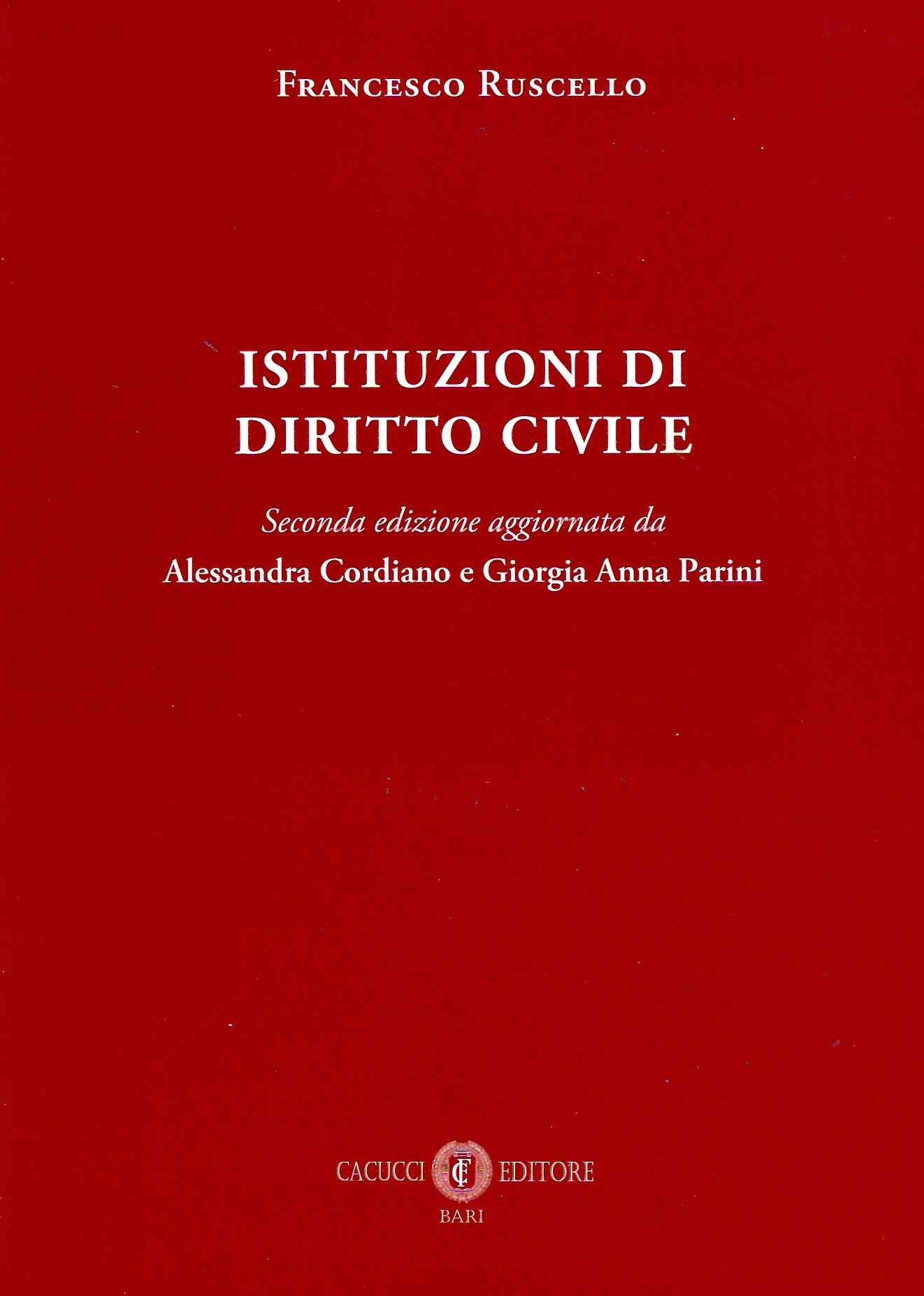 Istituzioni di diritto civile 2ed. - Ruscello