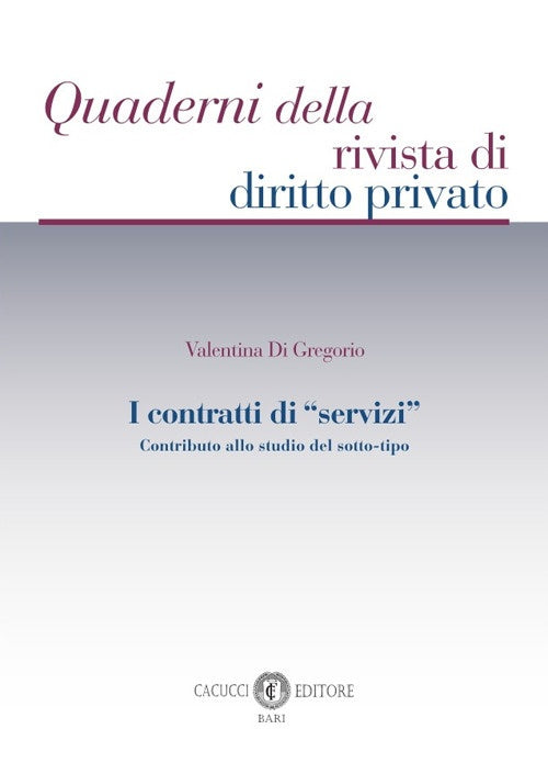 Contratti di servizi - Di Gregorio