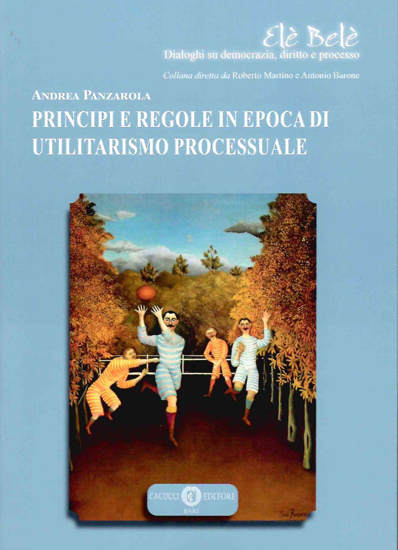 Principi e regole in epoca utilitarismo - Panzarola