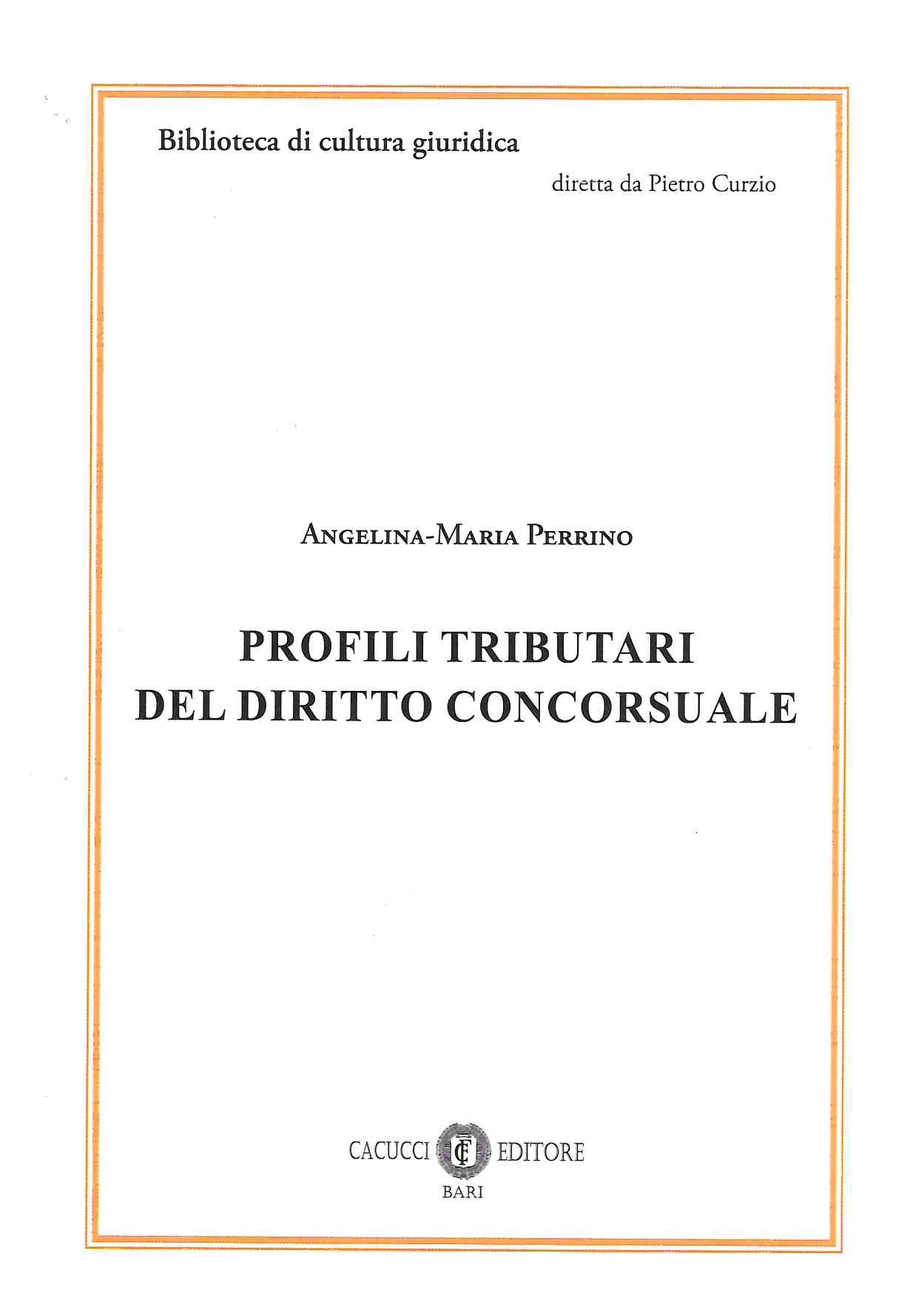 Profili tributari diritto concorsuale - Perrino