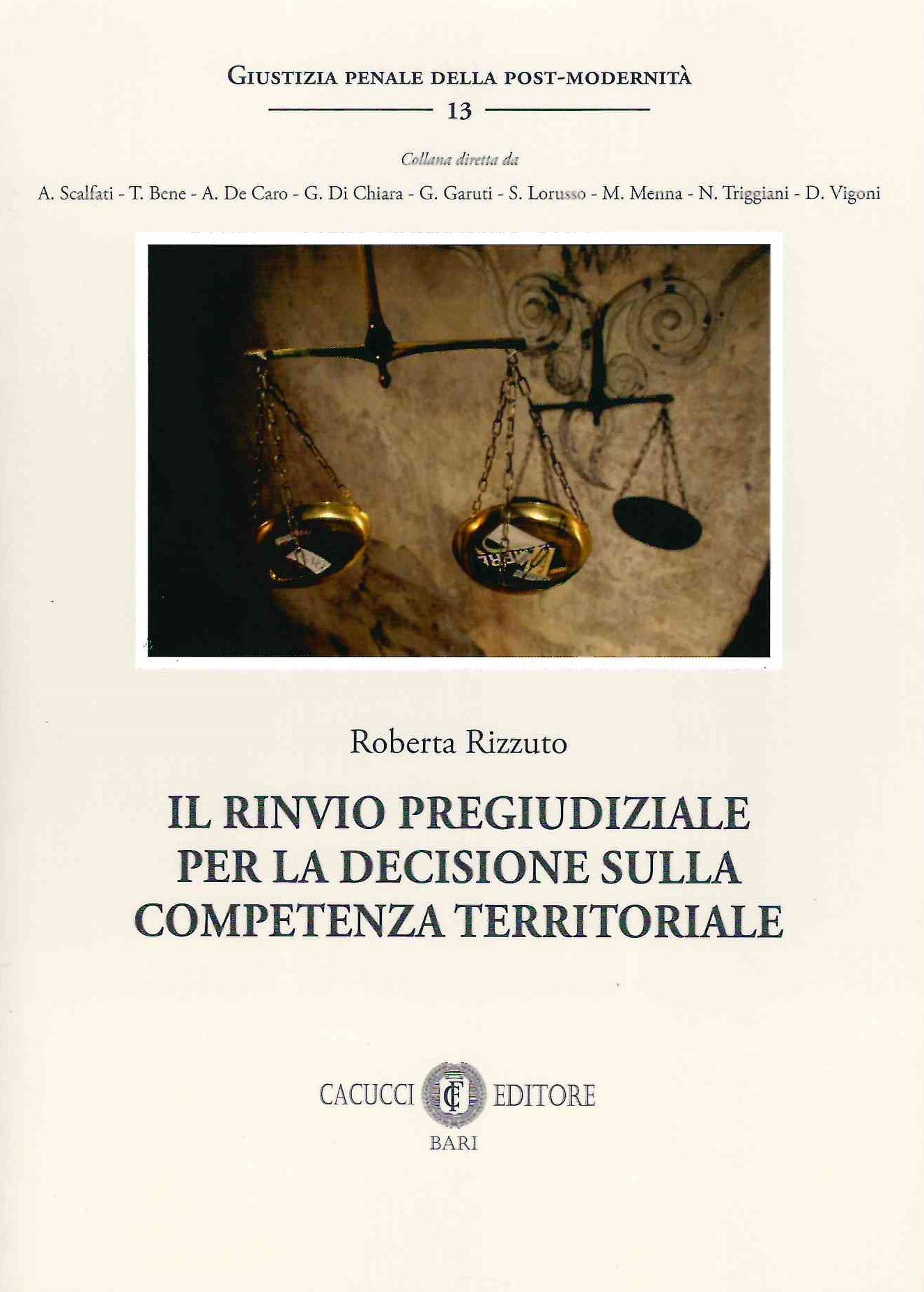 Rinvio pregiudiziale decisione compet. - Rizzuto