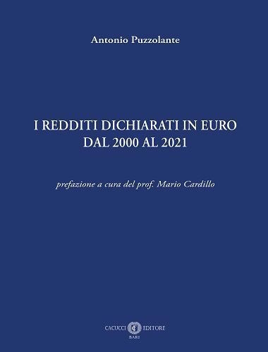 I redditi dichiarati in euro dal 2000 al 2021 - Puzzolante