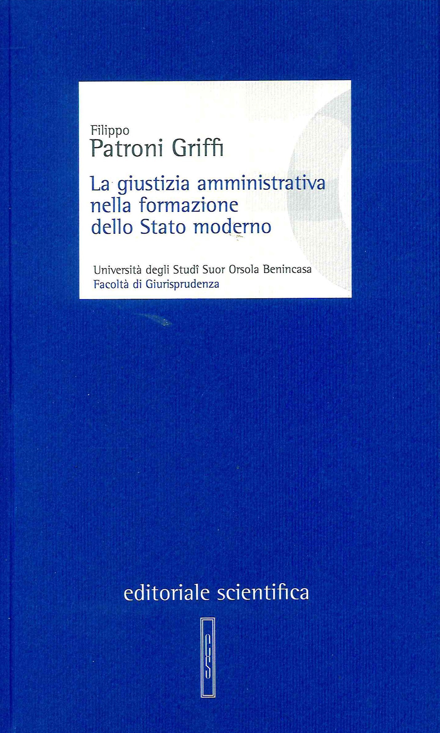 GIUSTIZIA AMMINISTRATIVA FORM.STATO MOD. - GRIFFI