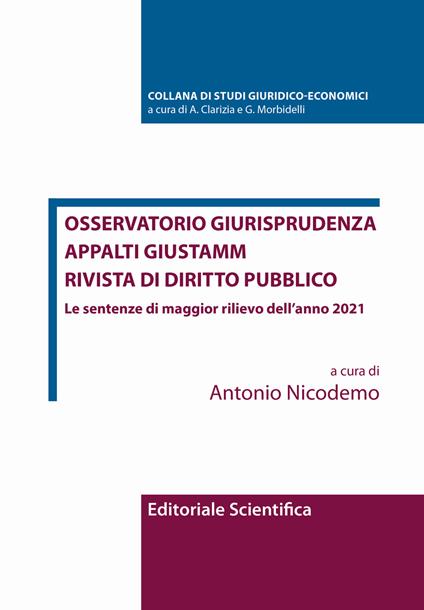 OSSERVATORIO GIURISPRUDENZA APPALTI - NICODEMO