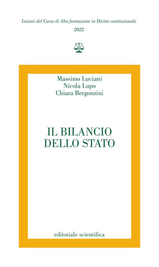 BILANCIO DELLO STATO - LUCIANI