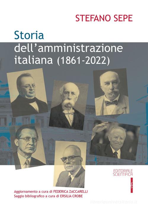 STORIA AMMINISTRAZIONE ITALIANA 1861-201 - SEPE