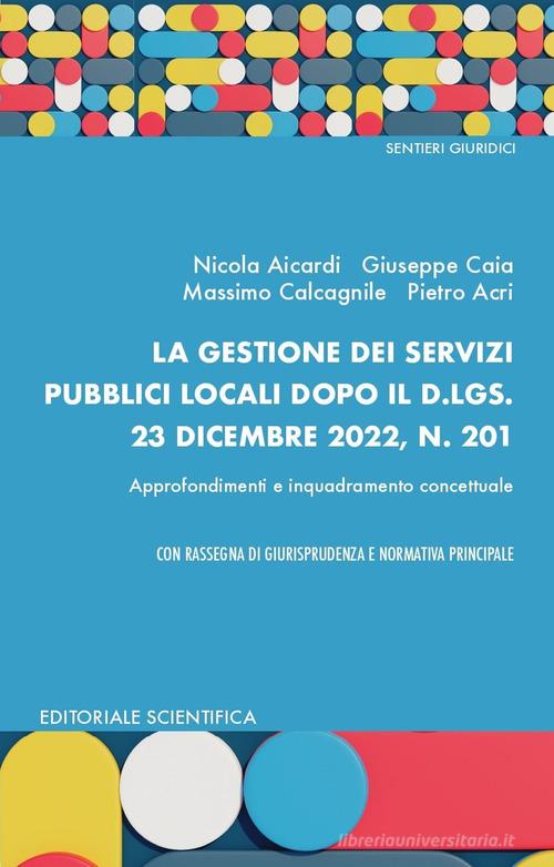 GESTIONE SERVIZI PUBBLICI LOCALI - AICARDI