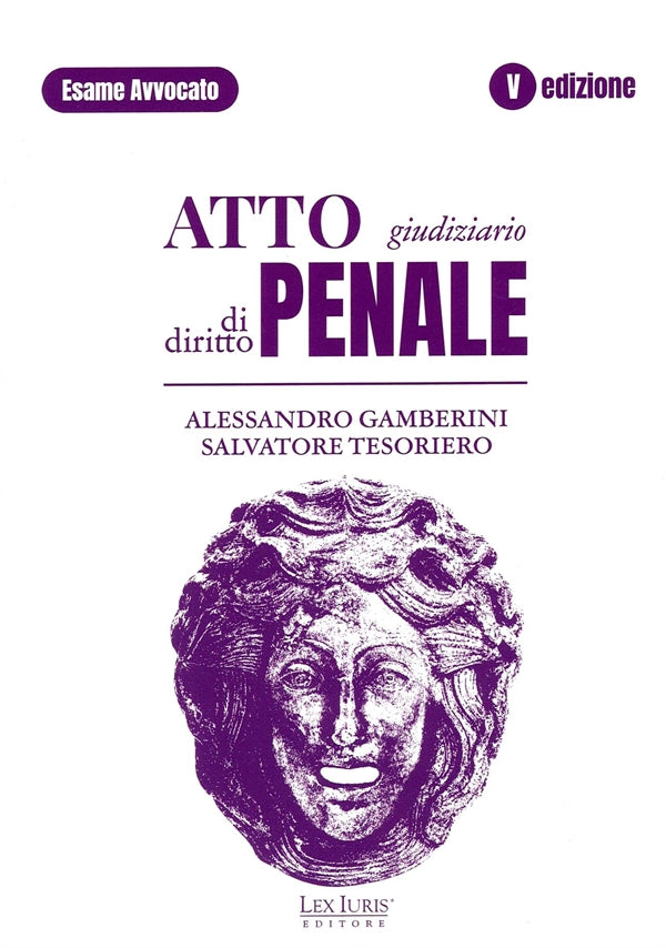 Atto Giudiziario di Diritto Penale - Gamberini Alessandro, Tesoriero Salvatore