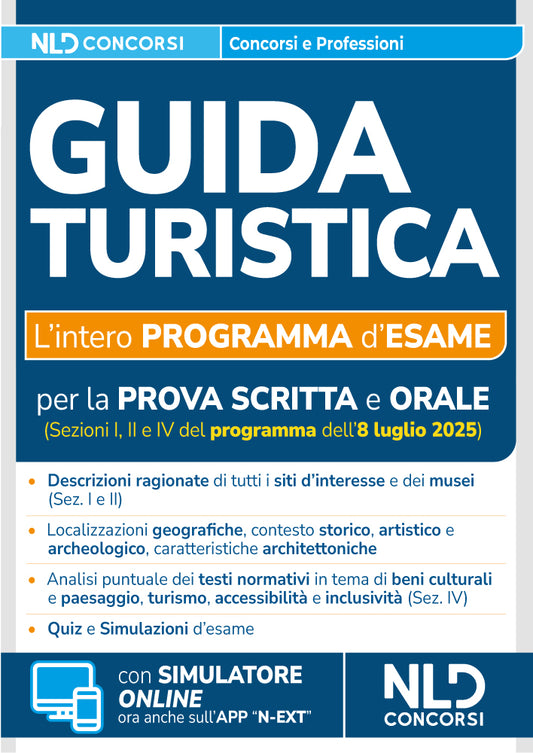 Manuale Guida Turistica. L'intero programma d'esame per la prova Scritta e Orale.