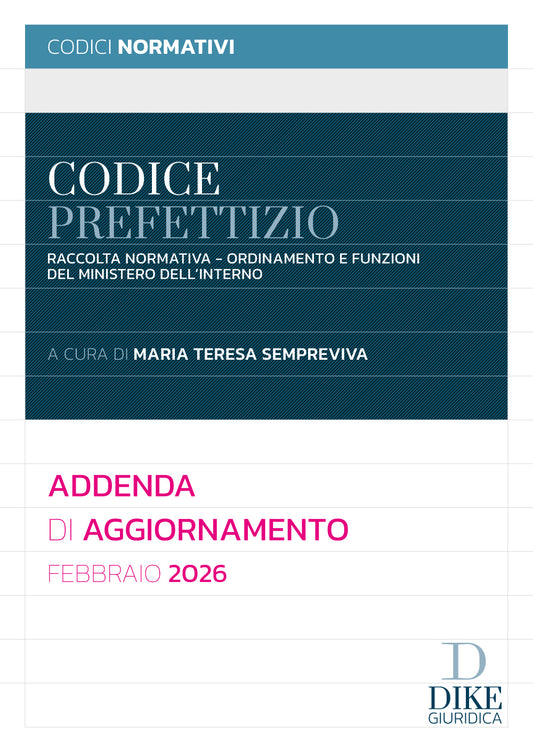 ADDENDA DI AGGIORNAMENTO FEBBRAIO 2026 al Codice Prefettizio (ed. 2023) - Sempreviva (Copia)