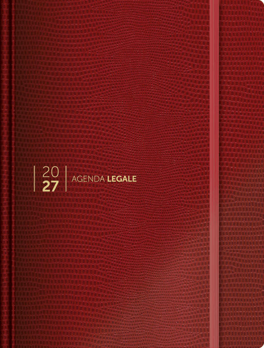 Agenda Legale SIMONE 2027 - Lizard Rossa