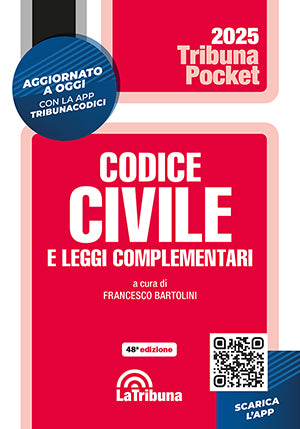 Codice civile e leggi complementari (48°ED.) 2025- pocket