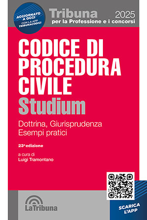 Codice di procedura civile studium 2025 - Luigi Tramontano