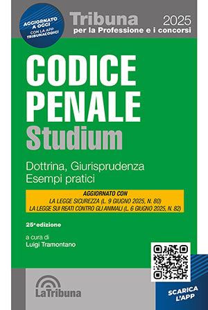 Codice penale studium - Luigi Tramontano