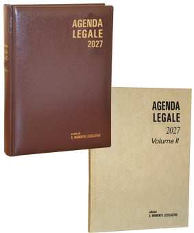 Agenda Legale 2027 MOMENTO LEGISLATIVO – Due Volumi - Marrone