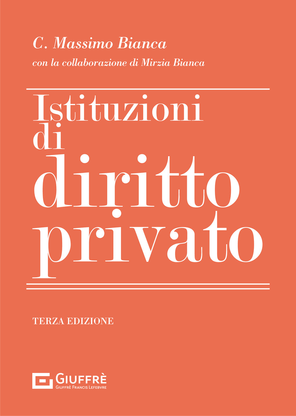 ISTITUZIONI DI DIRITTO PRIVATO - Bianca