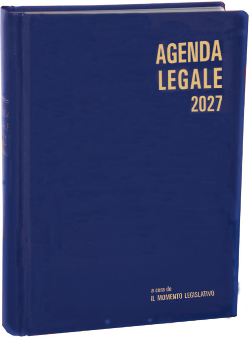Agenda Legale 2027 MOMENTO LEGISLATIVO – Volume unico - Blu