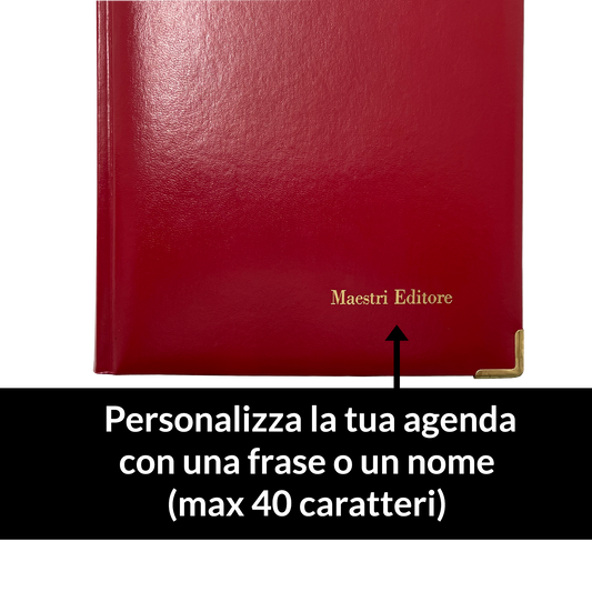 Agenda Legale LEX1 2027 VARI COLORI PERSONALIZZABILE