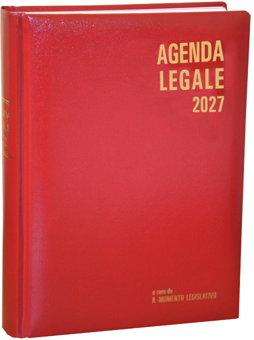 Agenda Legale 2027 MOMENTO LEGISLATIVO – Volume unico - Rossa